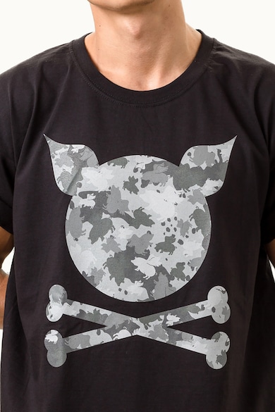 PORC Памучна тениска с лого Мъже