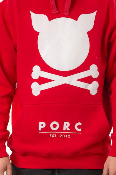 PORC Hanorac unisex cu model logo Femei