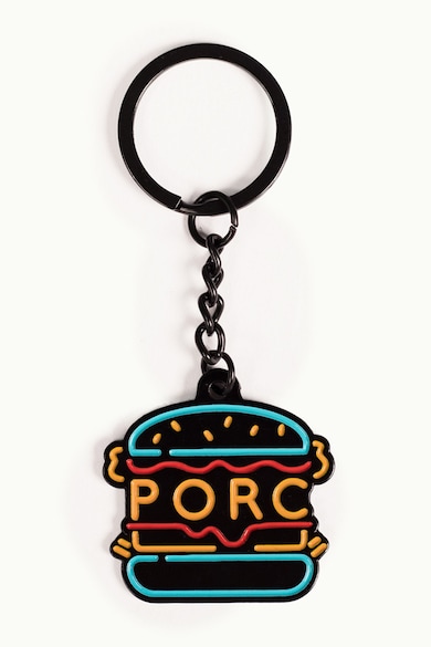 PORC Унисекс ключодържател Neon с лого Мъже