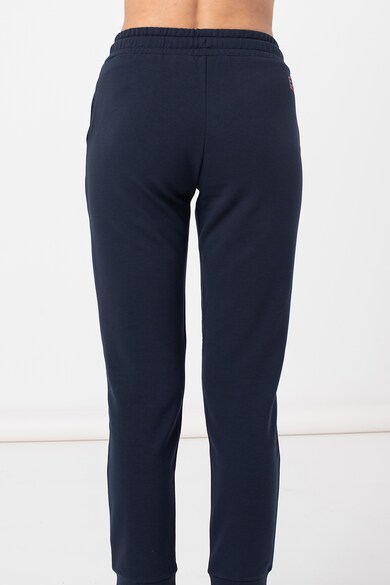 EA7 Pantaloni sport cu snur si logo Femei