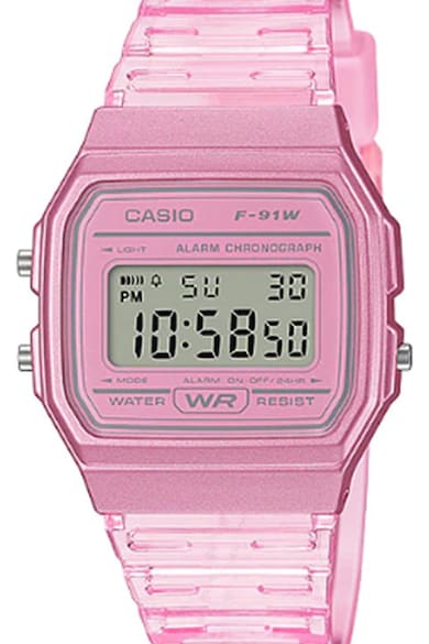 Casio Електронен часовник със силиконова каишка Жени