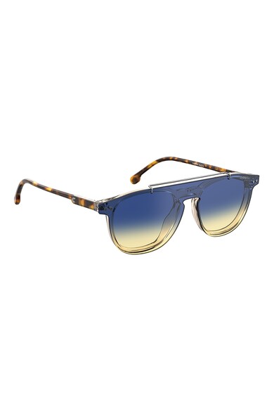 Carrera Ochelari de soare unisex, patrati, aviator, cu lentile in degrade Femei