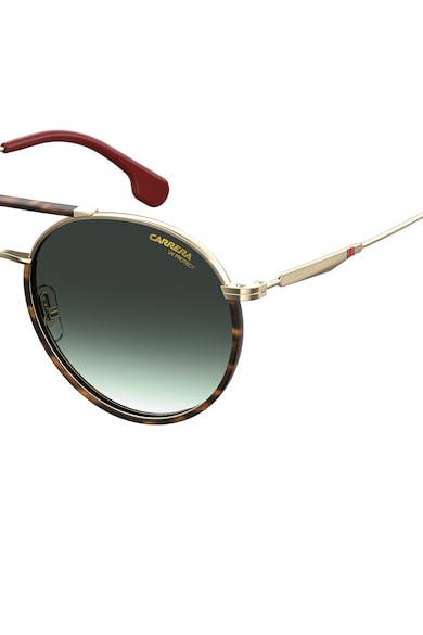 Carrera Ochelari de soare rotunzi, aviator, unisex, cu aspect tortoise Femei