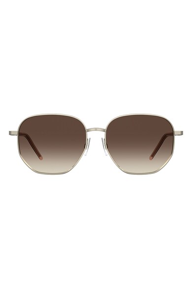 Love Moschino Правоъгълни слънчеви очила с градиента Жени