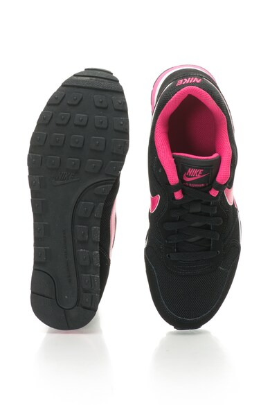 Nike MD Runner 2 Nyersbőr Sneakers Cipő Hálós Szegélyekkel Lány