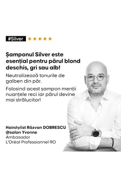 L'Oreal Professionnel Шампоан  Silver EXPERT SERIES Жени