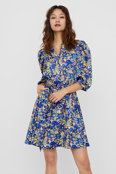 Vero Moda Rochie cu imprimeu si maneci 3/4 Femei