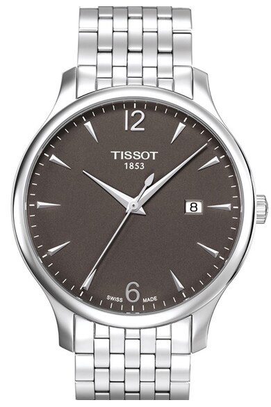 Tissot Сребрист часовник Tissot Tradition Gent Мъже