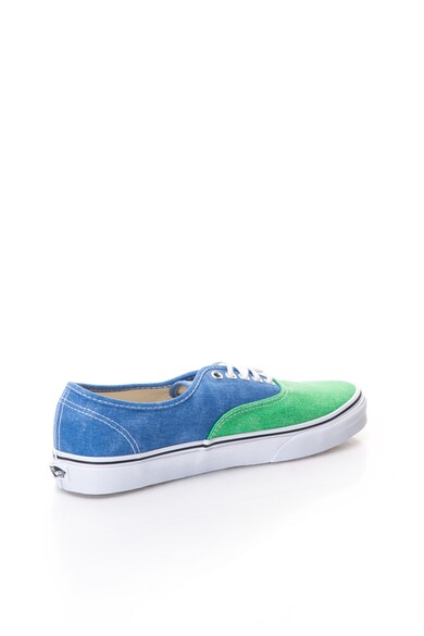 Vans Unisex Authentic Zöld & Kék Vászoncipő Logóval férfi