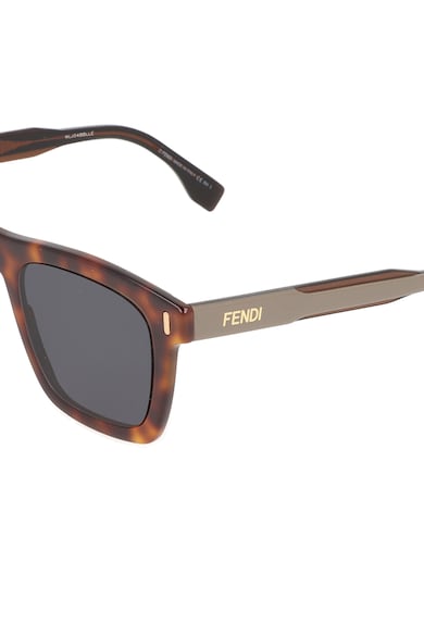 Fendi Ochelari de soare cu lentile dreptunghiulare Barbati