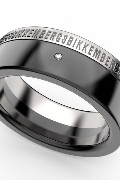 Bikkembergs Иноксов пръстен с диамант Мъже