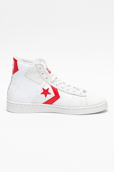 Converse Pantofi sport unisex hi-top de piele cu detalii striate Femei