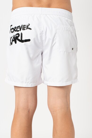 Karl Lagerfeld Pantaloni scurti de baie cu imprimeu logo Barbati
