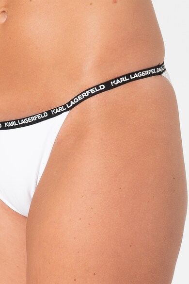 Karl Lagerfeld Slip cu benzi cu logo Femei