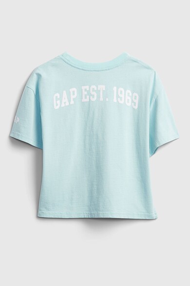 GAP Tricou cu decolteu la baza gatului si terminatie asimetrica Fete