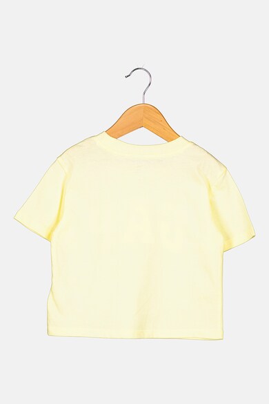 GAP Тениска от органичен памук с уголемено лого Момичета
