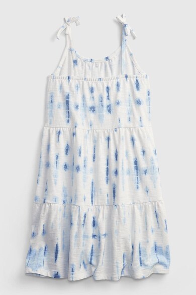 GAP Rochie cu model tie-dye si bretele Fete