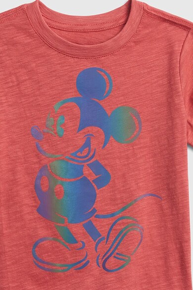 GAP Tricou cu imprimeu Mickey Mouse activat cu ajutorul blitului Baieti