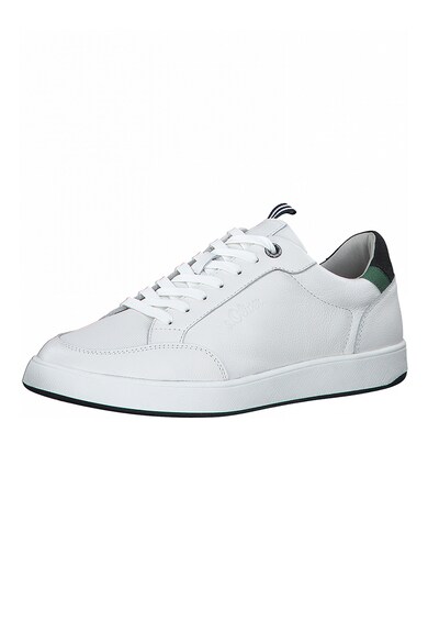 s.Oliver Pantofi sport low-top de piele Barbati