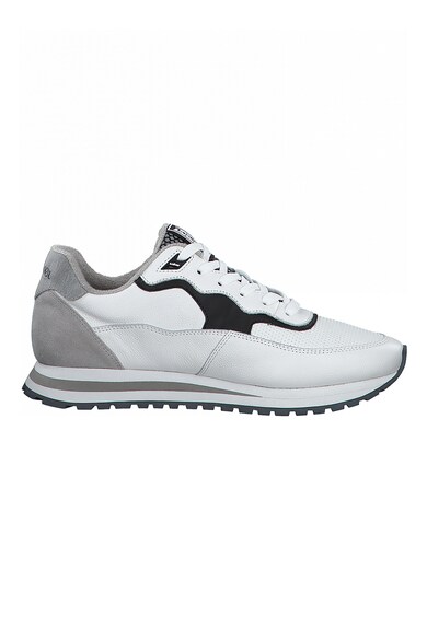 s.Oliver Pantofi sport low-top de piele cu model contrastant Barbati