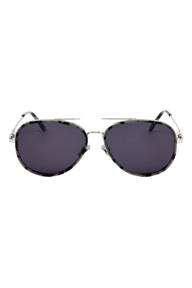 CALVIN KLEIN Ochelari de soare aviator unisex cu lentile cu model uni Femei