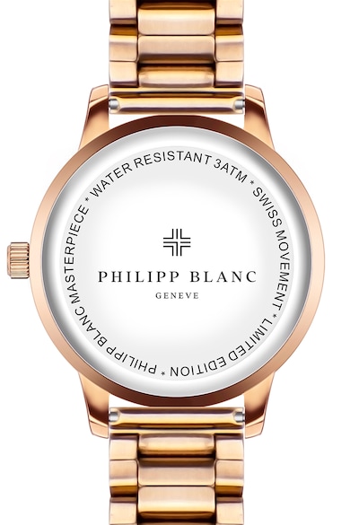 Philipp Blanc Унисекс швейцарски часовник с лого на циферблата Жени