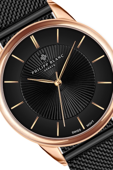 Philipp Blanc Швейцарски часовник с мрежеста верижка Жени