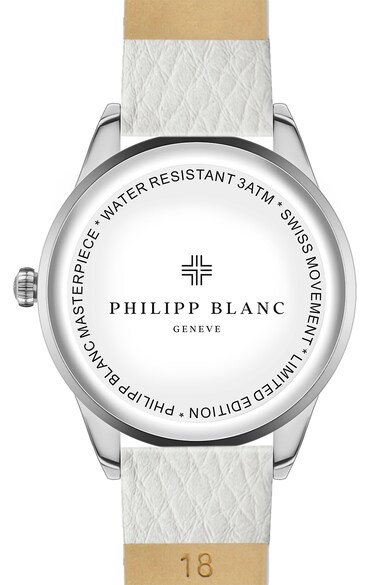 Philipp Blanc Ceas analog rotund cu cadran texturat Femei