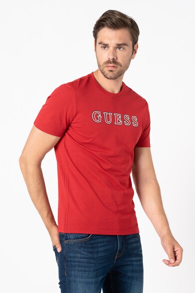 GUESS JEANS Tricou slim fit cu imprimeu logo Barbati