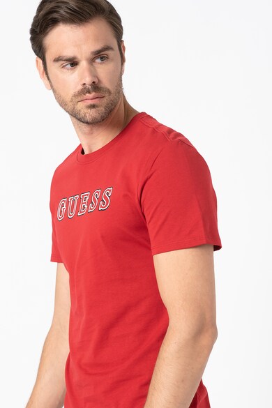 GUESS JEANS Tricou slim fit cu imprimeu logo Barbati