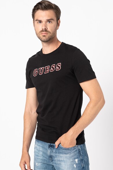 GUESS JEANS Tricou slim fit cu imprimeu logo Barbati