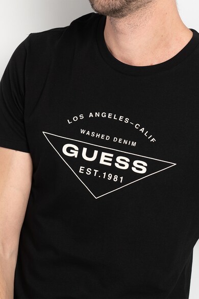 GUESS JEANS Tricou cu imprimeu logo Barbati