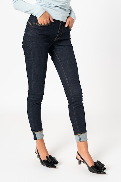 GUESS JEANS Blugi skinny cu detaliu logo Femei