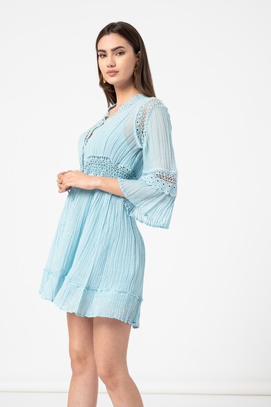 GUESS JEANS Rochie mini evazata cu detalii crosetate Femei