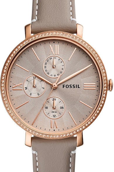 Fossil Часовник с кожена каишка Жени