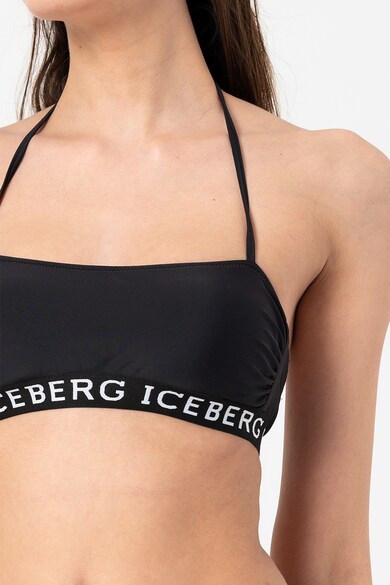 Iceberg Sutien bandeau de baie cu banda logo Femei