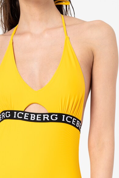 Iceberg Costum de baie intreg cu decolteu in V si banda logo Femei