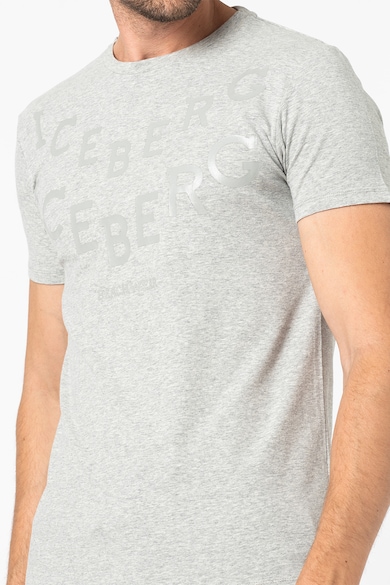 Iceberg Tricou de plaja cu logo cauciucat Barbati