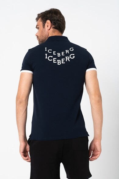 Iceberg Tricou polo de plaja cu imprimeu logo Barbati