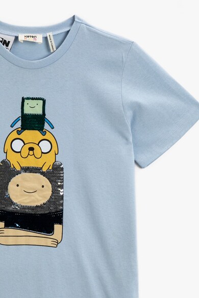 athlete Pets Regeneration Tricou cu imprimeu Adventure Time KOTON (1YKB16504TK-610) | Fashion Days