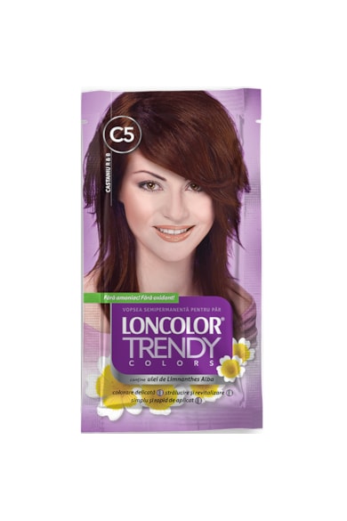 Loncolor Полутрайна безамонячна боя за коса  Trendy Colours, 50 ml Жени