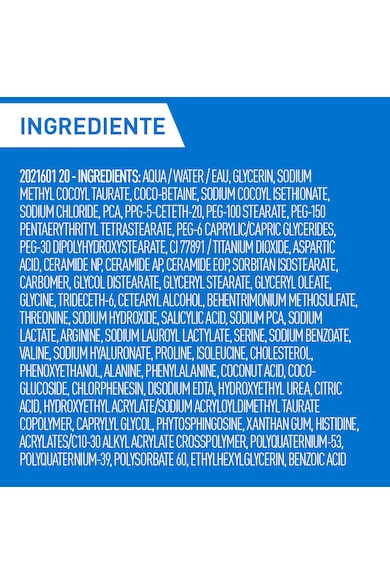CeraVe Crema de curatare spumanta si hidratanta  pentru fata, cu ceramide si acid hialuronic, ten nomal-uscat , 236 ml Femei