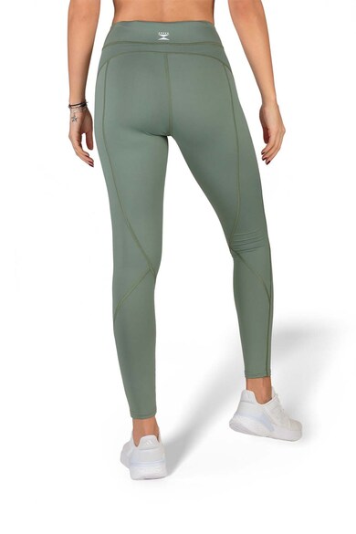 THE WOMEN'S LOCKER Sportleggings kontrasztos tűzésekkel női