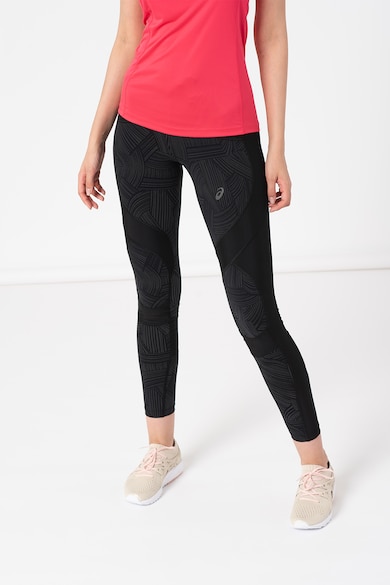 Asics Crop sportleggings logós részlettel női