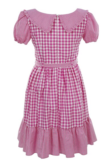 ambar studio Rochie midi cu model gingham si guler supradimensionat Luna Femei