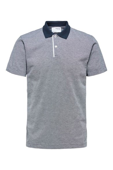 Selected Homme Tricou polo din amestec de bumbac organic Barbati