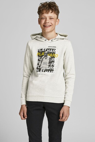 Jack & Jones Hanorac din bumbac cu imprimeu Baieti