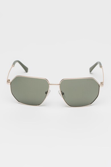 Guess Слънчеви очила Aviator с метална рамка Мъже