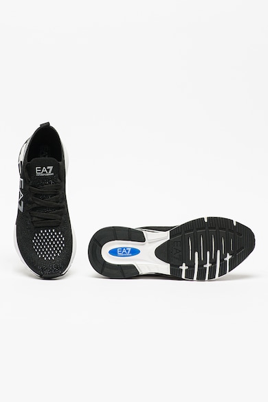EA7 Фино плетени спортни обувки без закопчаване Жени