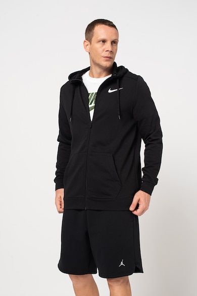 Nike Dri-FIT kapucnis sportpulóver cipzárral férfi